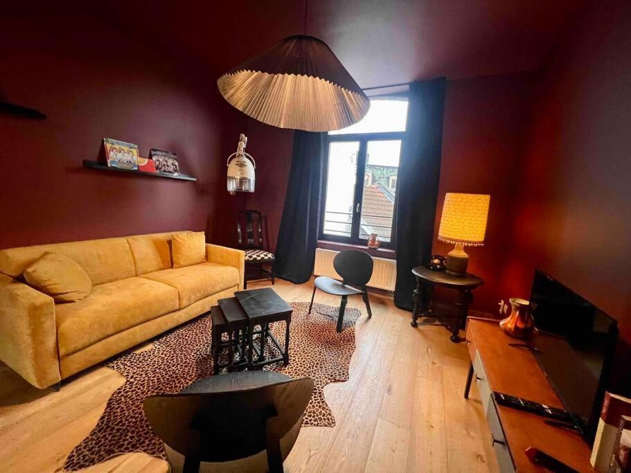 Apartamento Le Retro Chic - Grand Duplex Pour 6 Dans Le Centre Lieja Exterior foto